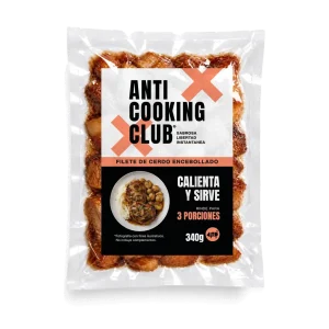 Bolsa al vacío de Filete de Cerdo Encebollado 340g, Anti Cooking Club