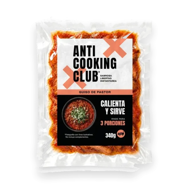 Bolsa al vacío de Guiso de Pastor 340g, Anti Cooking Club