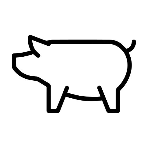 Ícono cerdo